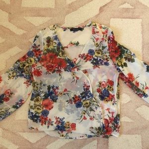 Floral blouse